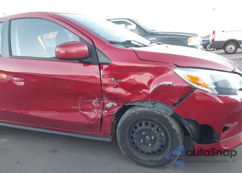 2021 Mitsubishi Mirage Carbonite Edition/Es/Le из США, поврежденный, VIN ML32AUHJXMH009812